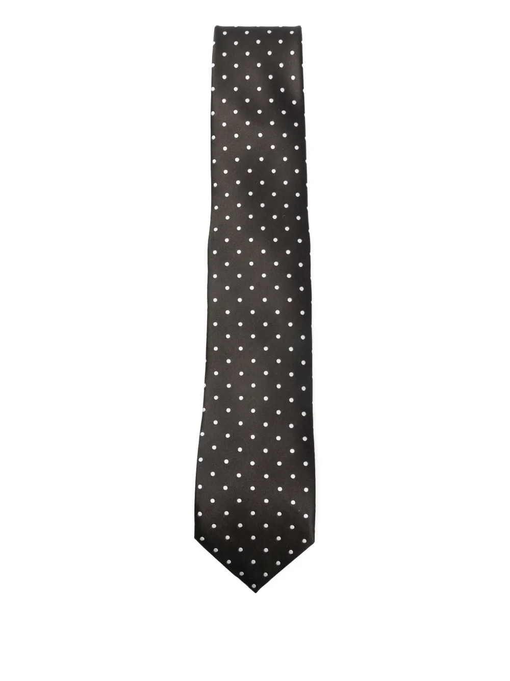 TOM FORD polka-dot silk tie | Brown | Image 1