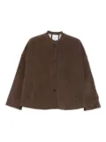 Why Ci corduroy buttoned jacket - Brown