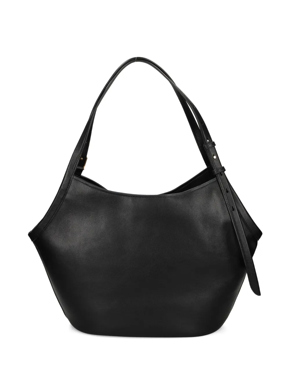 Kate Spade Deco Tulip leren shopper met riem - Zwart