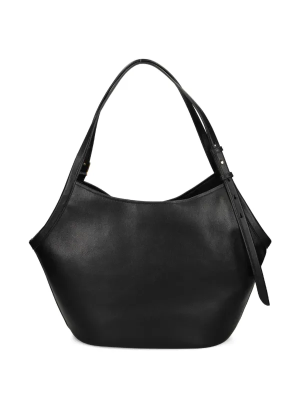 Kate spade バック Kate Spade Deco Tulip Leather Belt Tote Bag | Black | FARFETCH CA