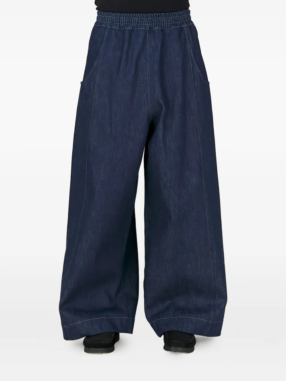 Nicholas Daley Wide-leg Jeans In Blue