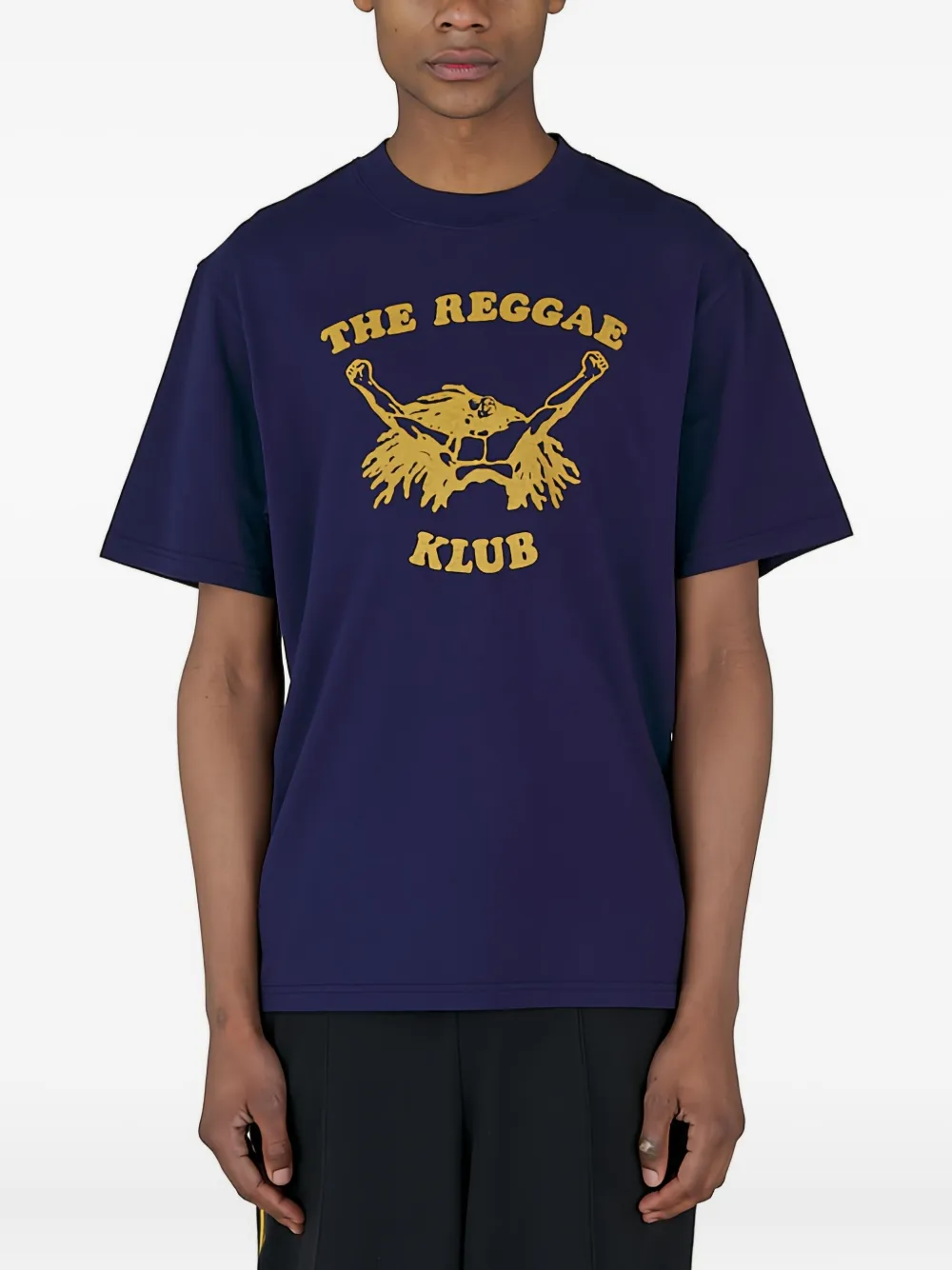 Nicholas Daley graphic-print T-shirt | Purple | Image 1