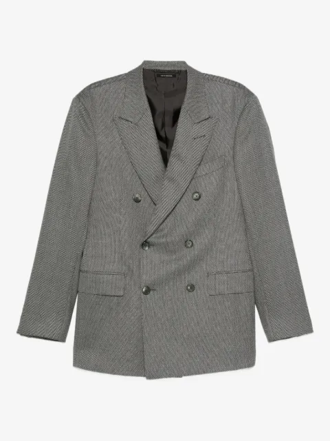 TOM FORD double-breasted wool blazer