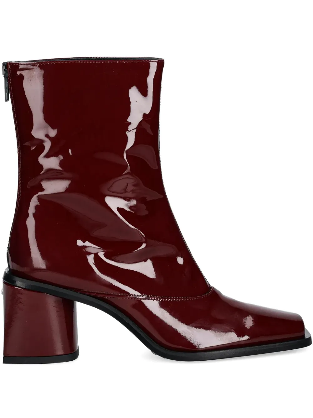 Kenzo 75mm Kimi Square-toe Boots In Red