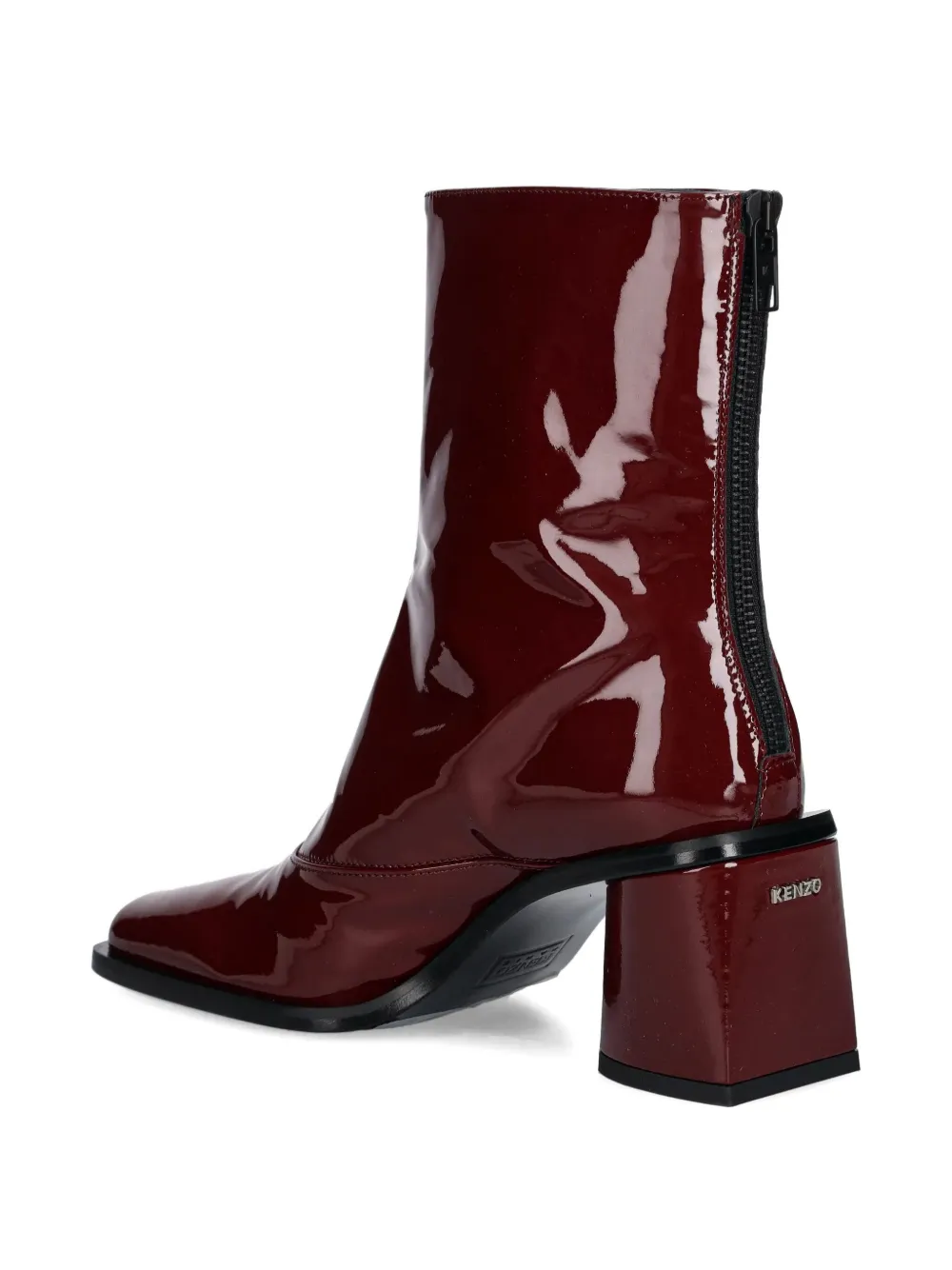 Kenzo 75 mm Kimi laarzen met vierkante neus Rood