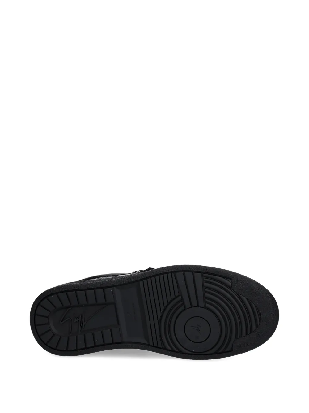 Giuseppe Zanotti Sneakers met ritsdetail Zwart