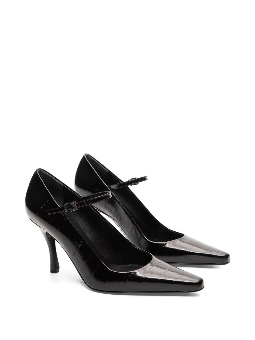 LouLou de Saison 85mm Dolores pointed-toe pumps Black