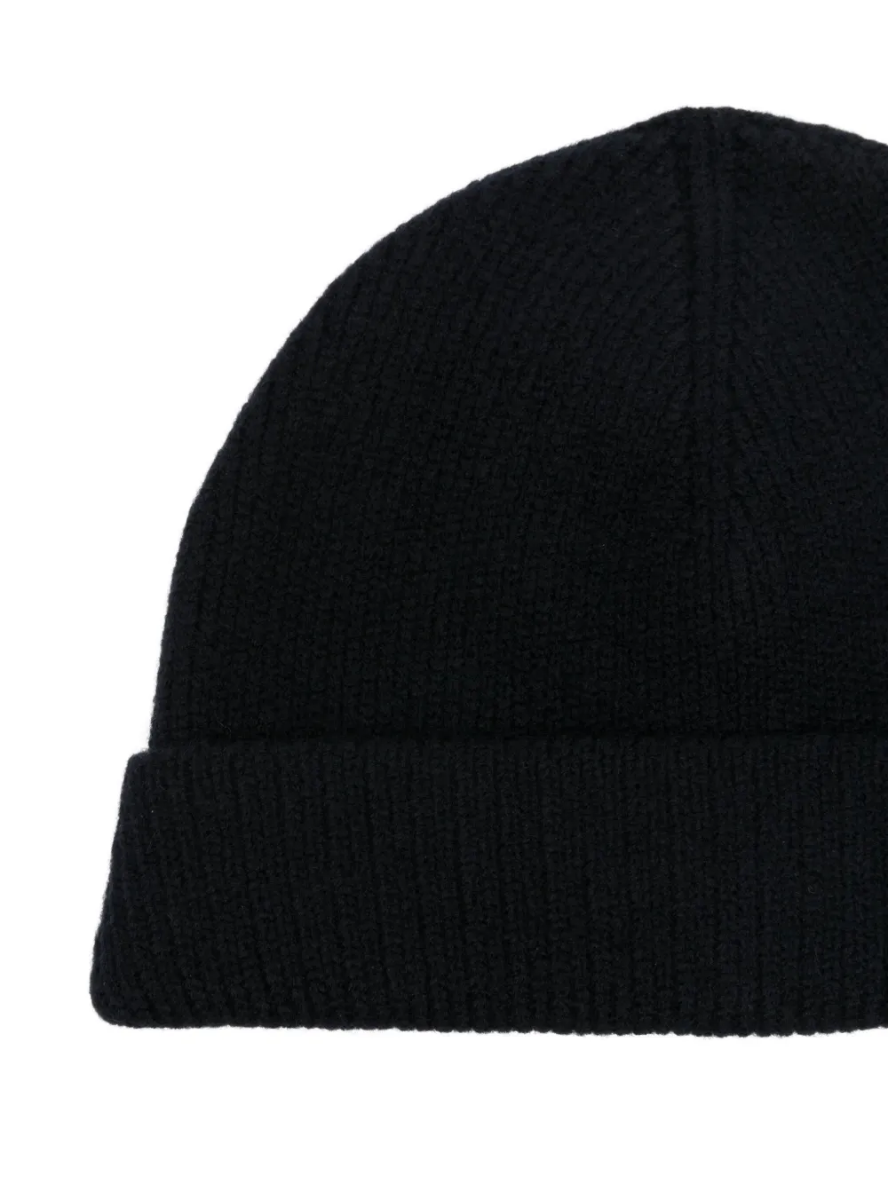 Lemaire Ribbed-knit Beanie In Black