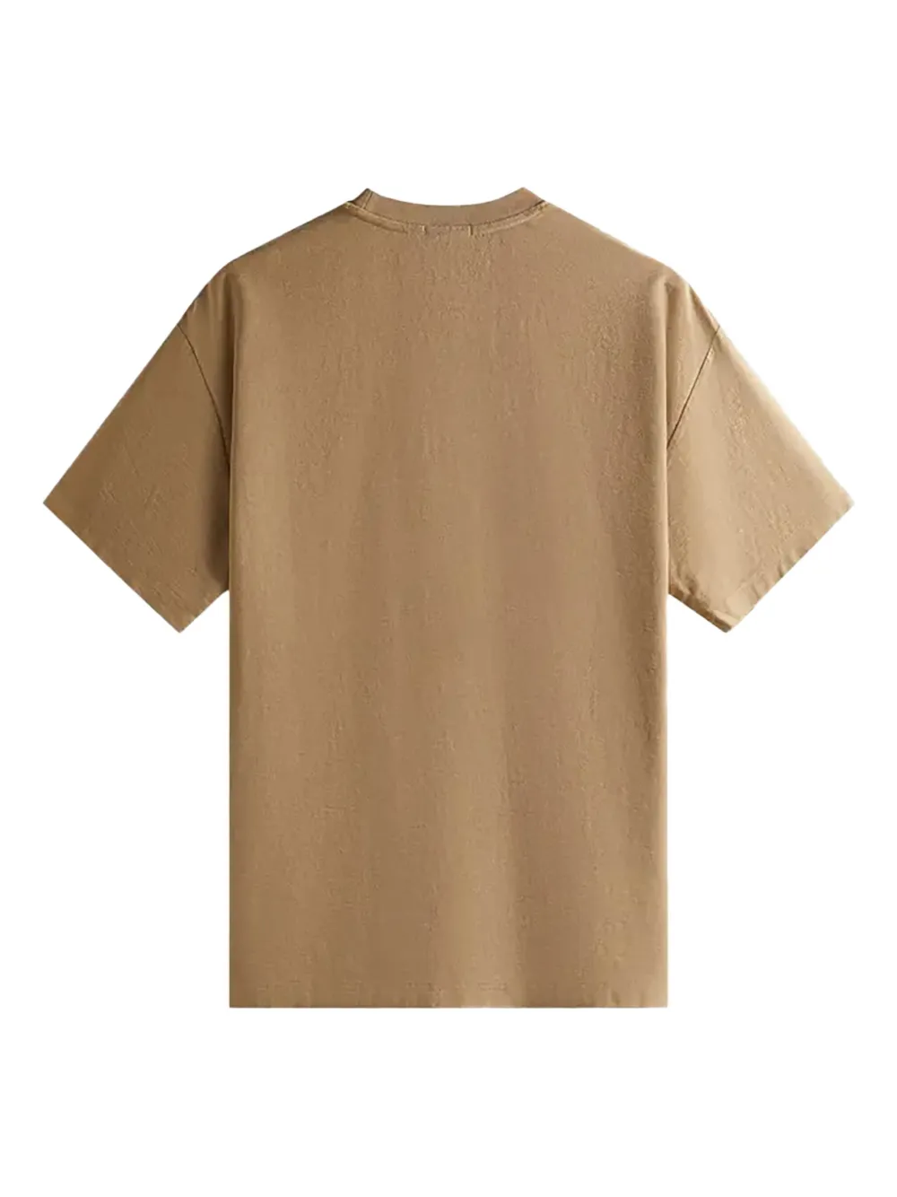 KITH Quinn T-shirt met geborduurde zak - Beige