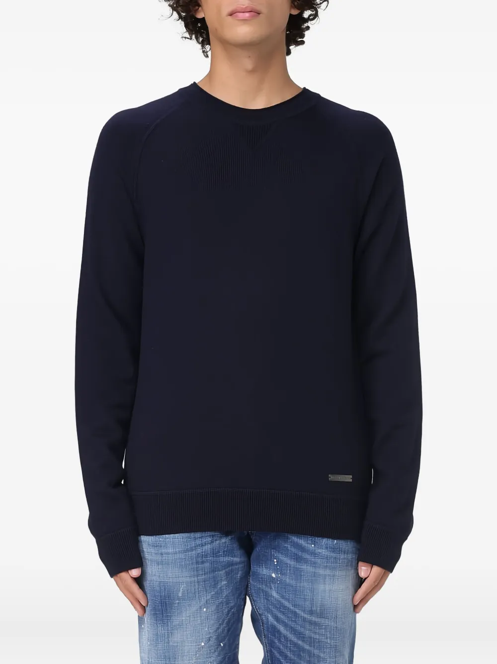 DSQUARED2 suéter con cuello redondo | azul | Image 1