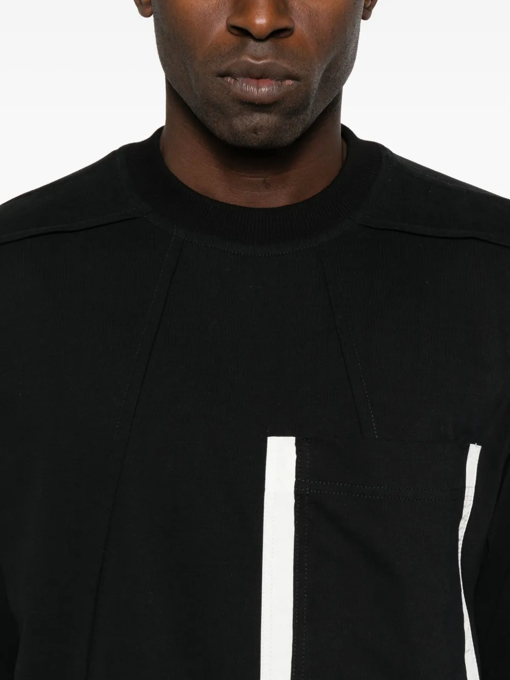Hamza Pocket-panel T-shirt In Black