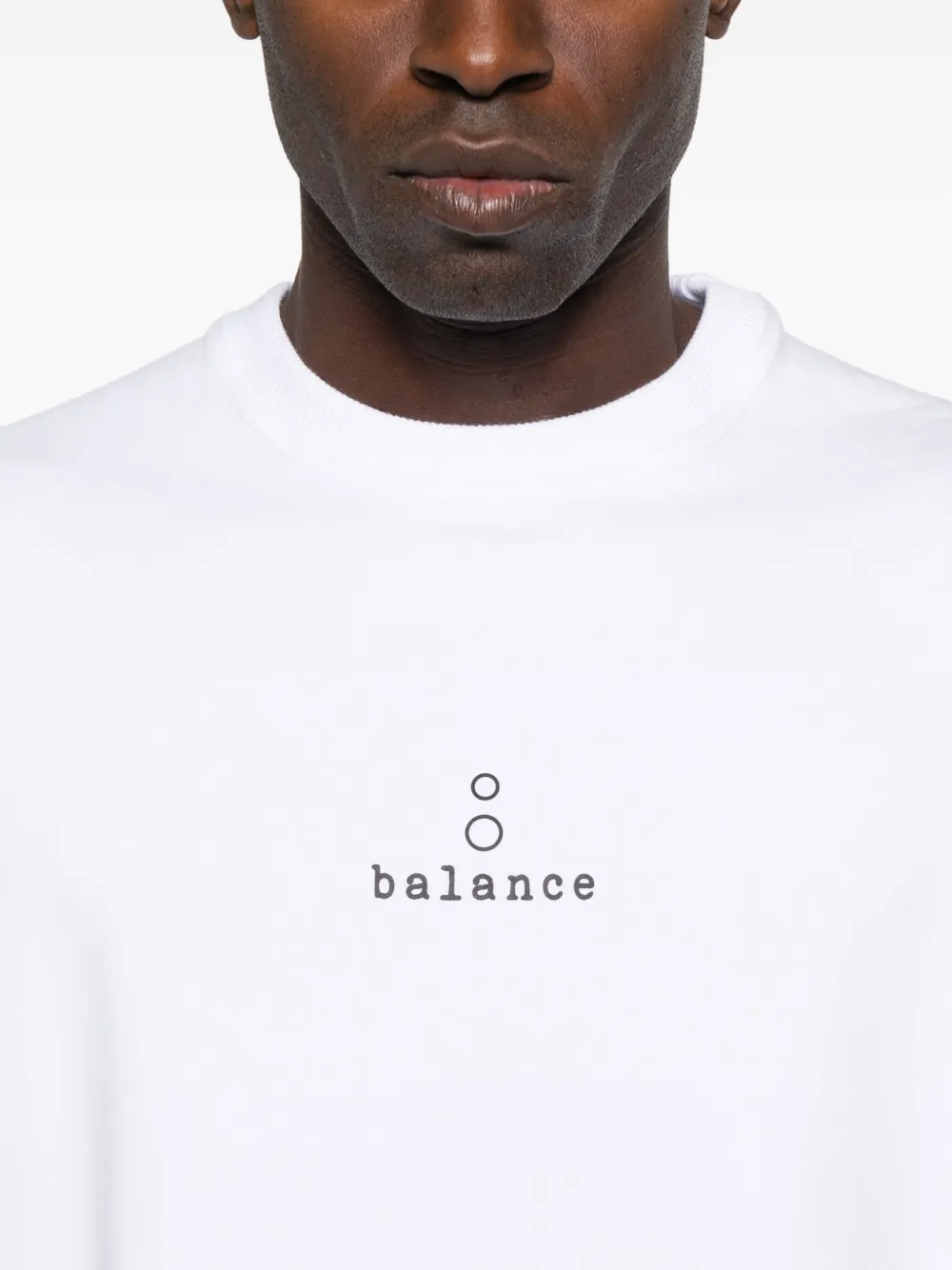Hamza Balance T-shirt In White