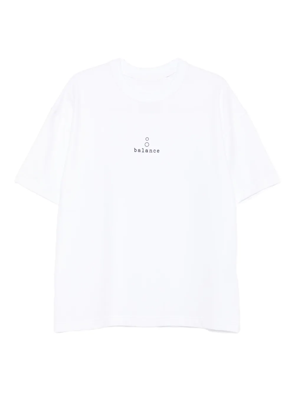 Hamza Balance T-shirt In White
