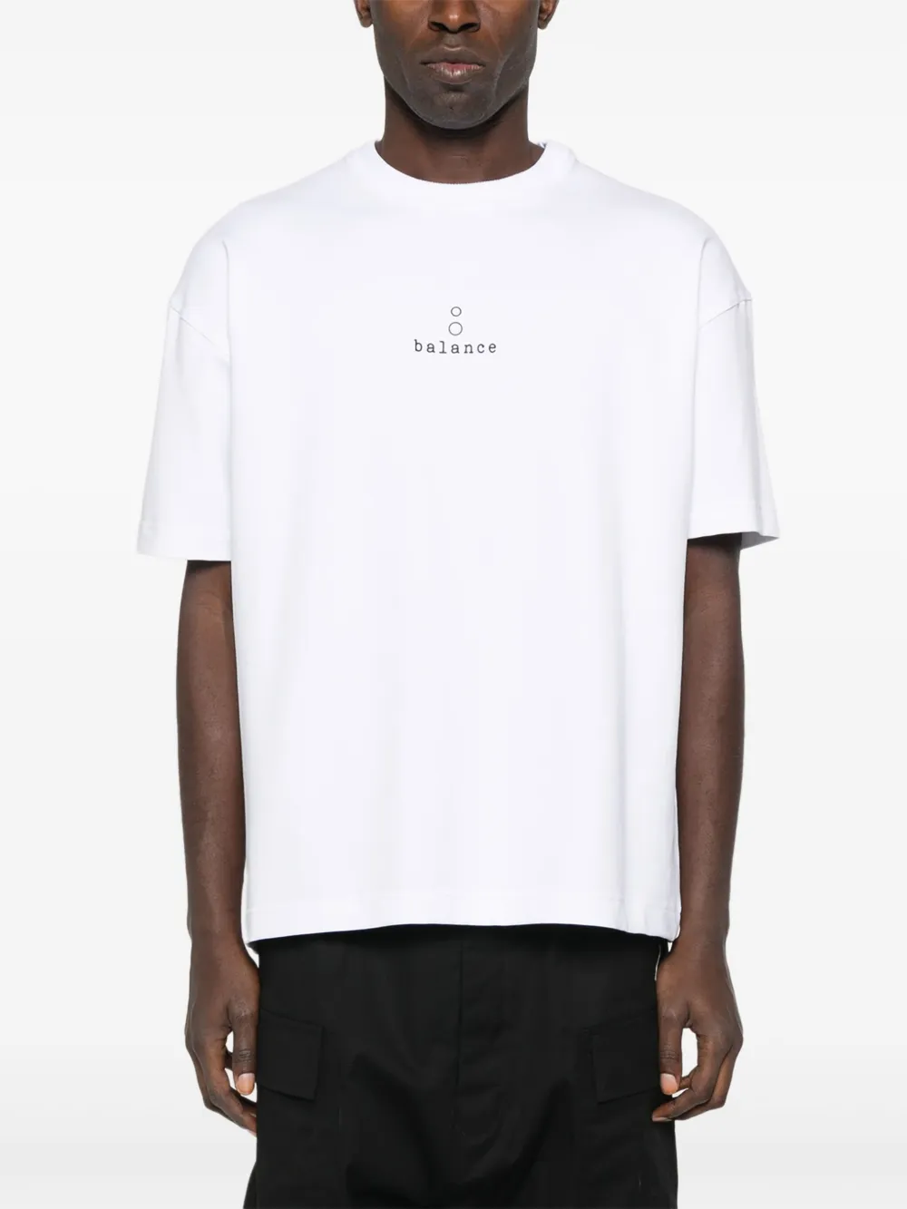 Hamza Balance T-shirt In White