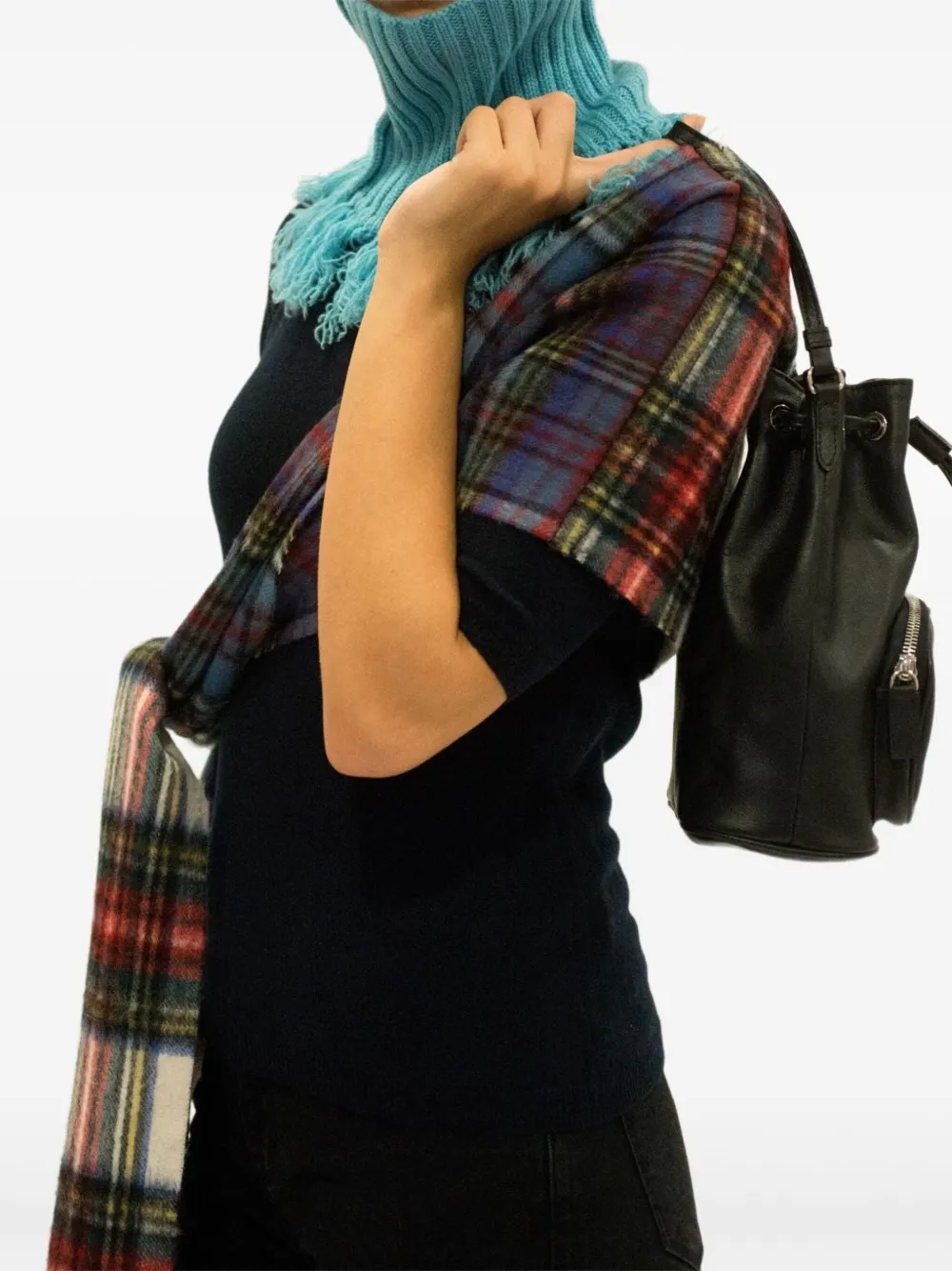 LA ROSE Kasjmier T-shirt Zwart