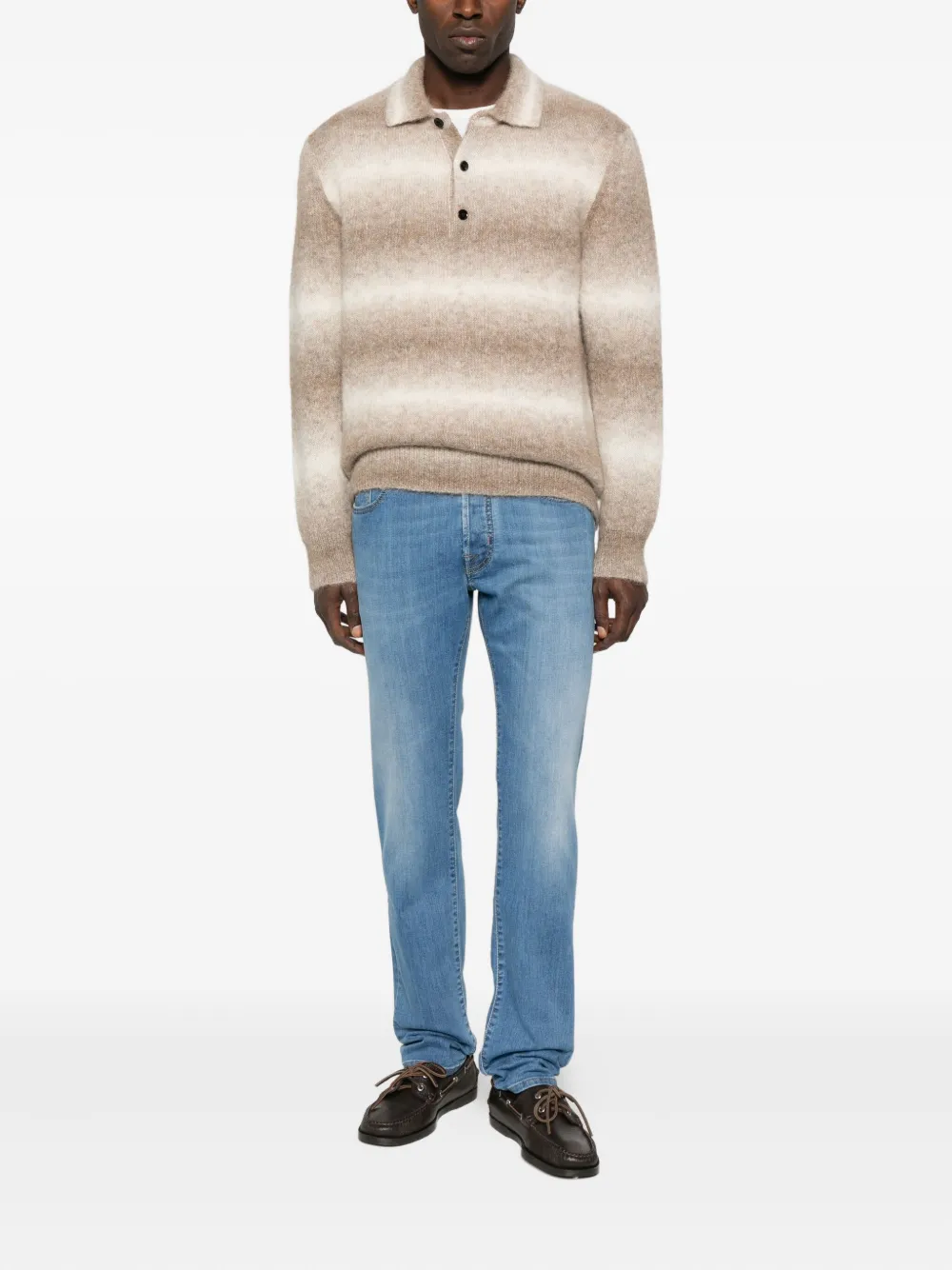 Jacob Cohën Stretch-katoenen jeans - Blauw