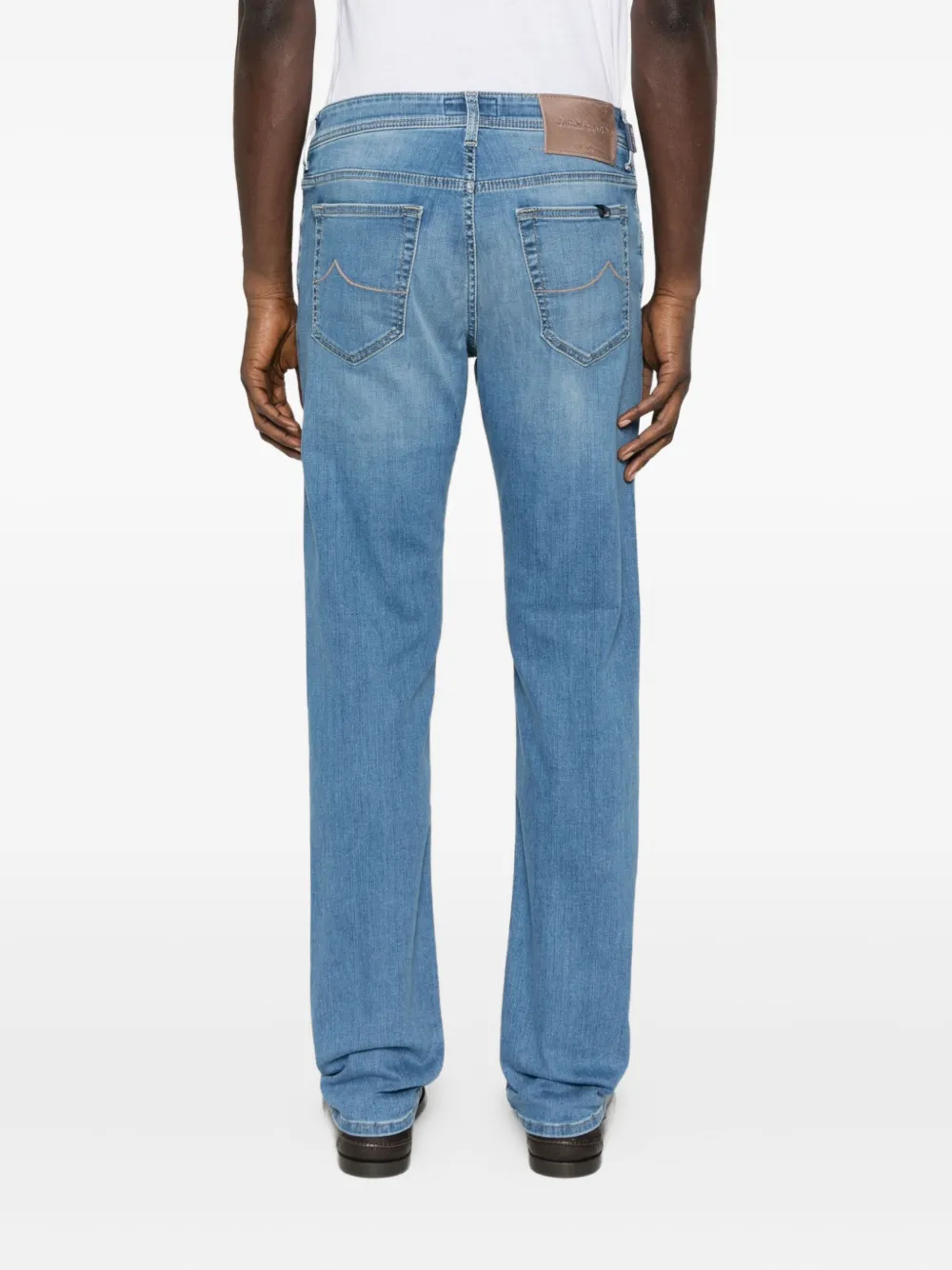 Jacob Cohën Stretch-katoenen jeans Blauw
