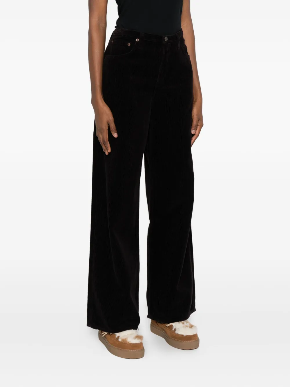 Agolde V-waist Jeans In Black