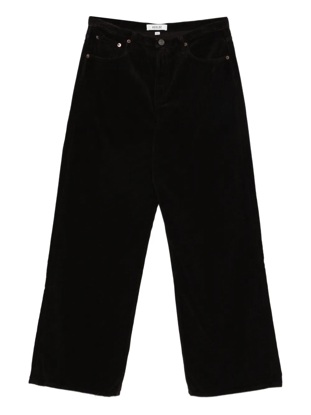 AGOLDE jeans con pretina en V | negro | Image 1
