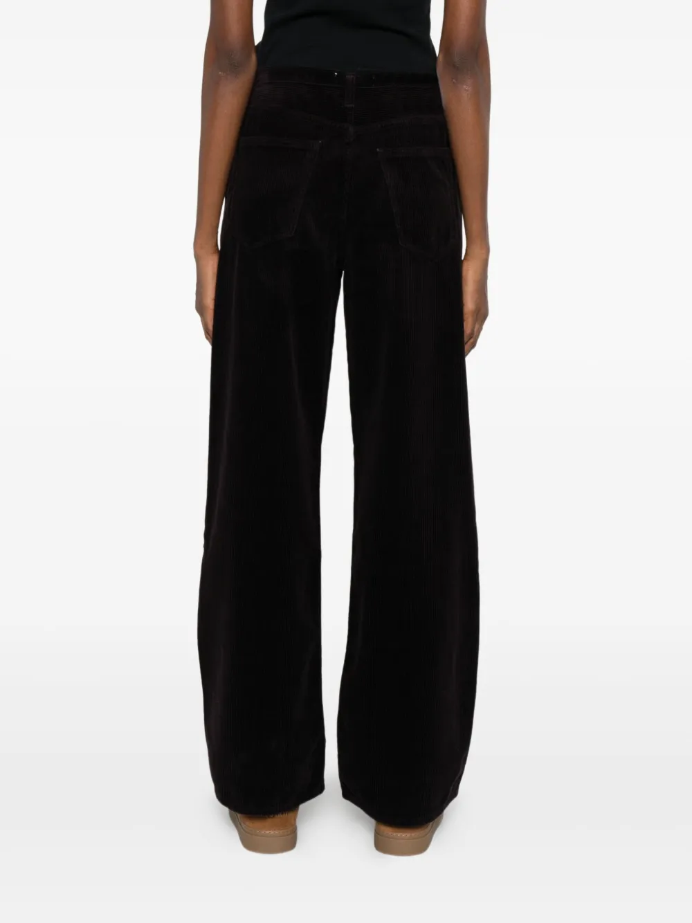 AGOLDE Jeans met V-taille Zwart