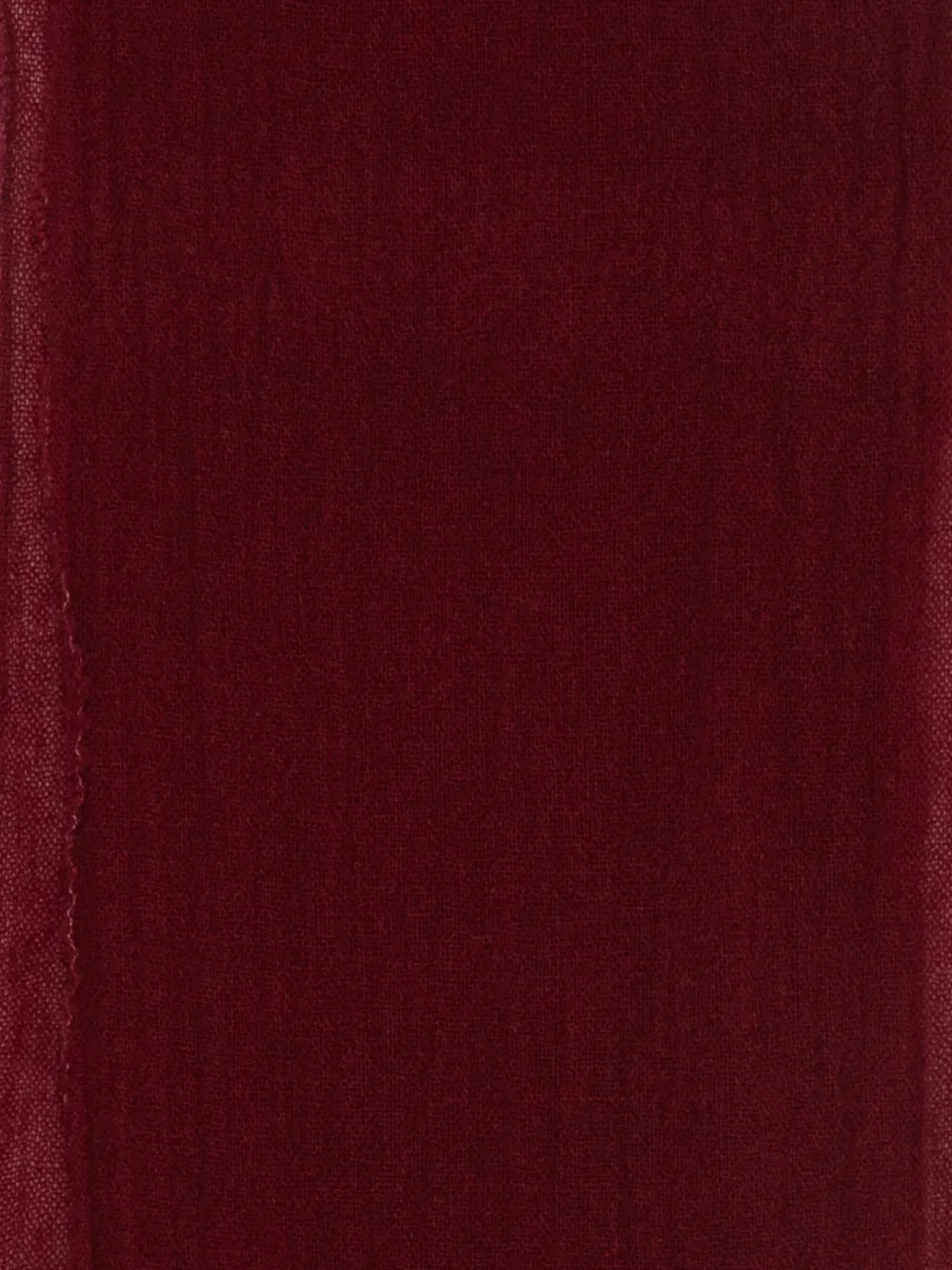 OUR LEGACY fringed scarf - Rood