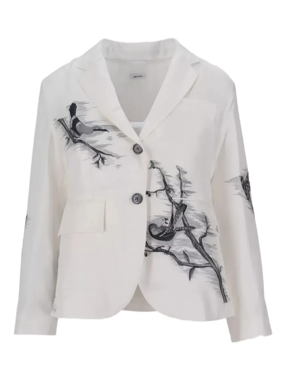 Thom Browne bird print jacket | White | Image 1