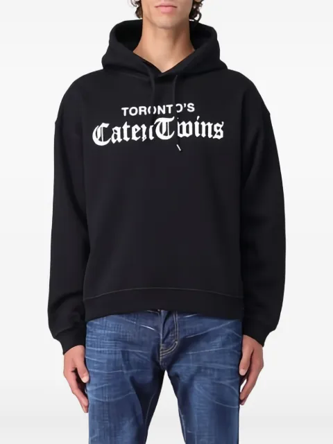 DSQUARED2 graphic-print hooded sweatshirt