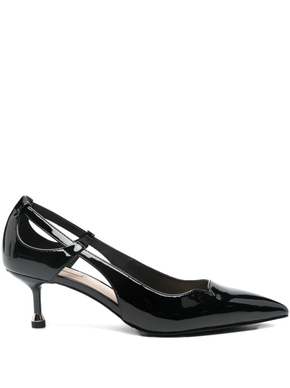 LIU JO 55mm cut-out pointed-toe pumps Black