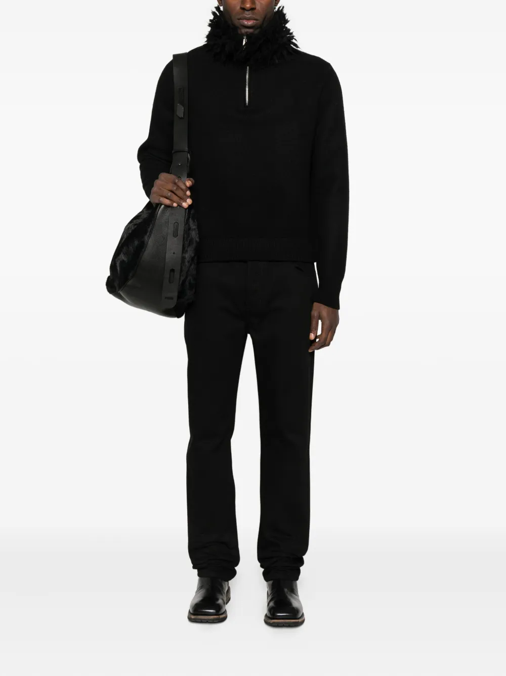 Alexander McQueen five-pocket jeans - Zwart