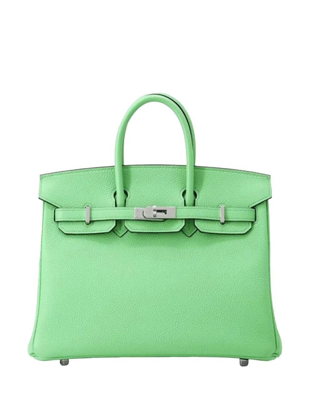 Hermès Pre-Owned 2024 トゴ バーキン ルトゥルネ 25 ハンドバッグ - グリーン Hermès Pre-Owned 2024 トゴ バーキン ルトゥルネ 25 ハンドバッグ - グリーン
