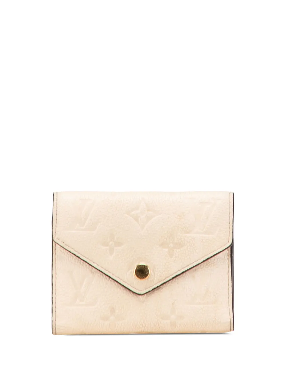 Louis Vuitton Pre-Owned 2021-2025 Monogram Empreinte Victorine Wallet small wallets | Brown | Image 1