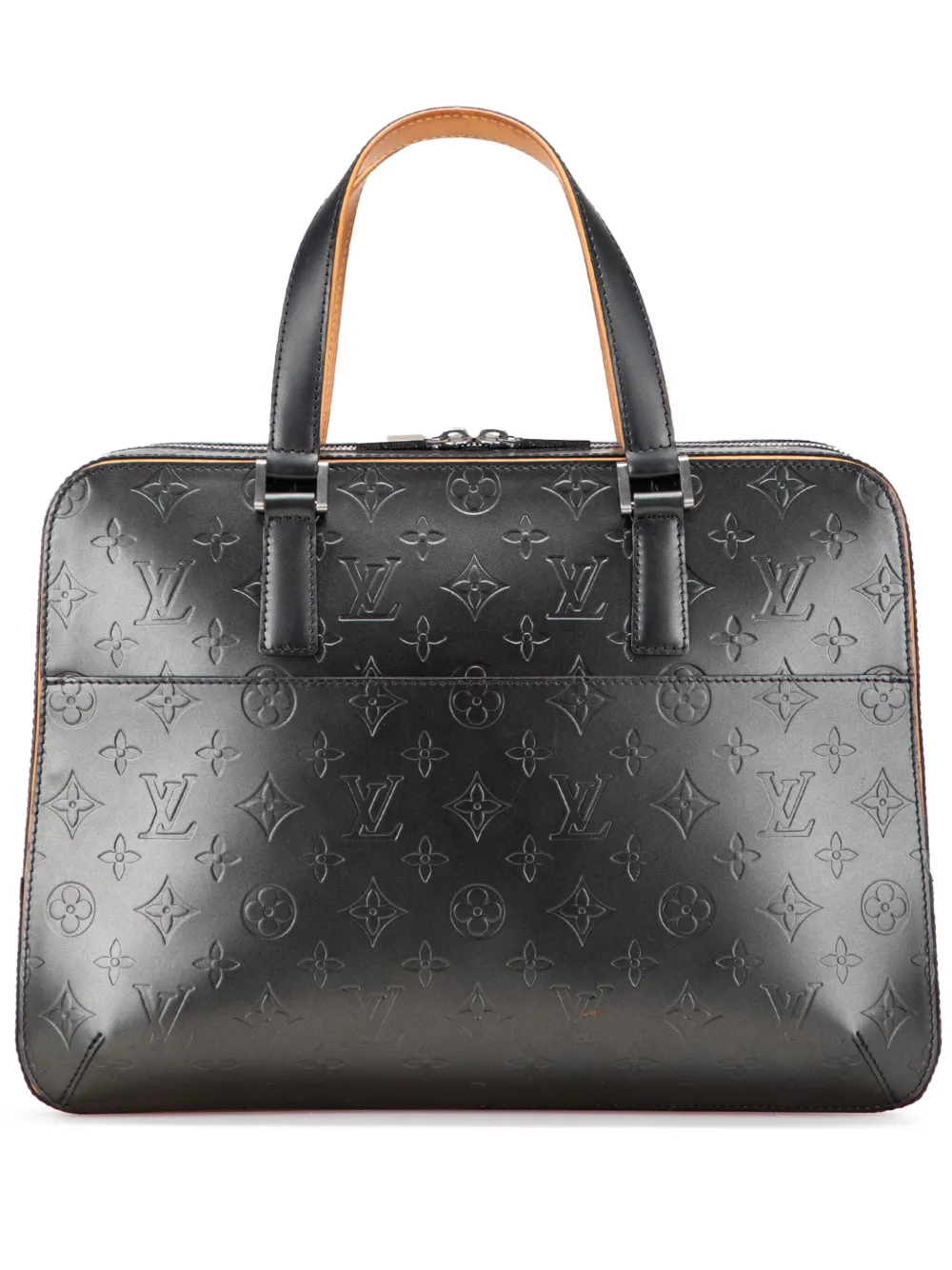 Louis Vuitton Pre-Owned 2002 Monogram Mat Malden business bag | Grey | Image 1