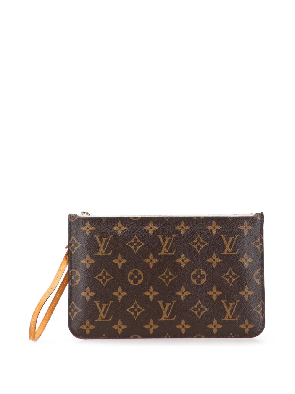 Louis Vuitton Pre-Owned 2016 モノグラム ネヴァーフル ポーチ - ブラウン Louis Vuitton Pre-Owned 2016 モノグラム ネヴァーフル ポーチ - ブラウン