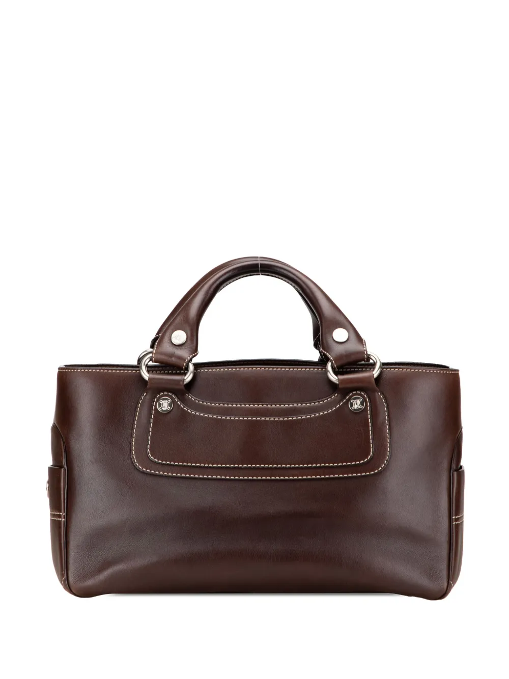 Celine Pre-Owned 2015 Leather Boogie handbag | Brown | Image 1