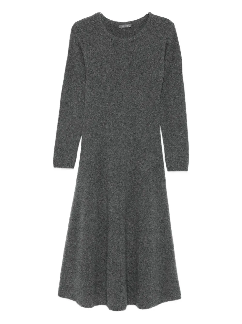 Philo-Sofie long sleeve midi dress - グレー Philo-Sofie long sleeve midi dress - グレー