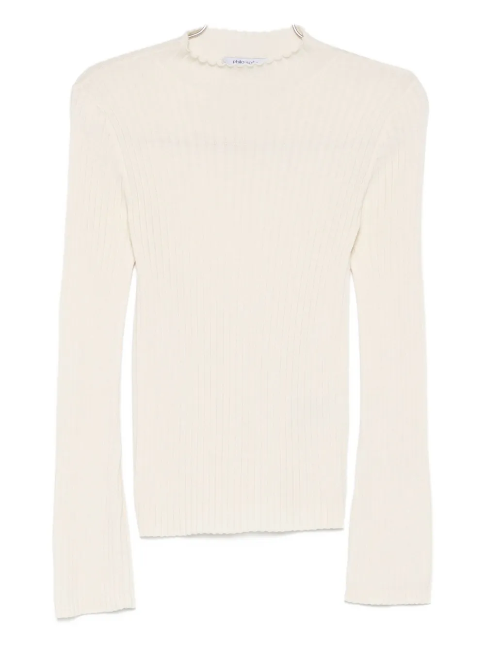 Philo-Sofie ribbed sweater | Neutrals | Image 1