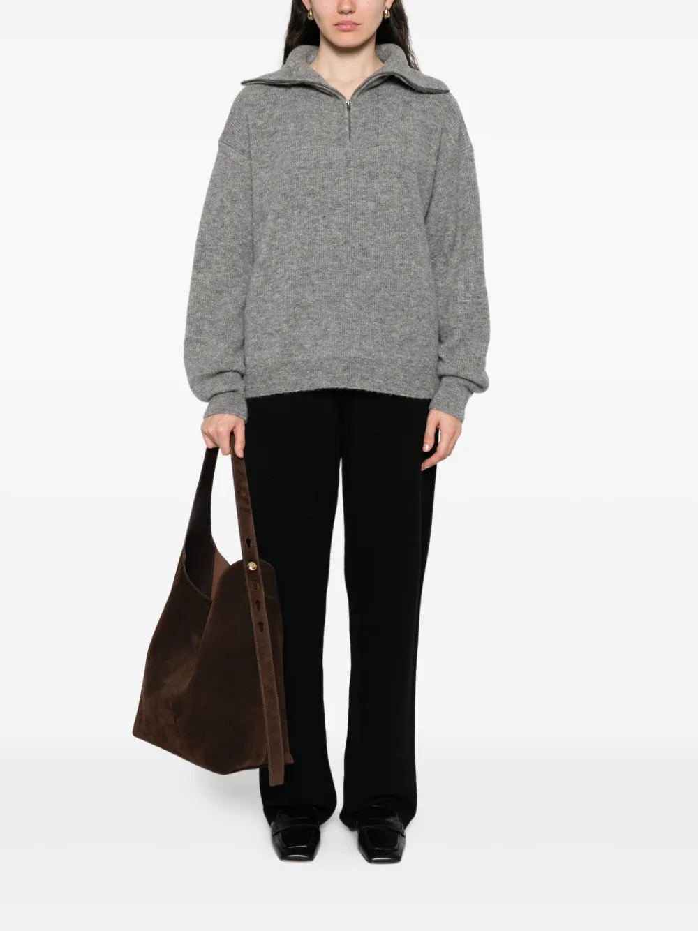 Mr. Mittens Tea zip-up sweater | Knitted Sweaters | Image 2