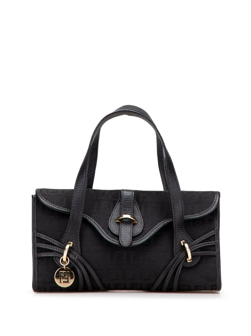 Fendi Pre-Owned 2000-2010 Zucchino Canvas handbag | Black | Image 1