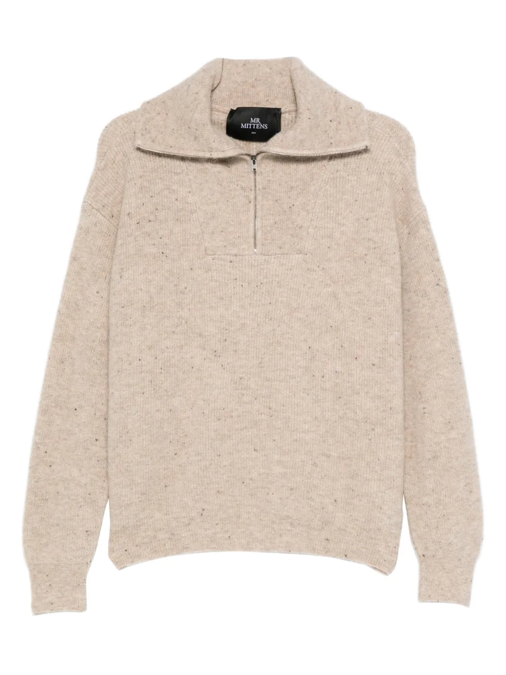 Mr. Mittens half-zip sweater | Neutrals | Image 1