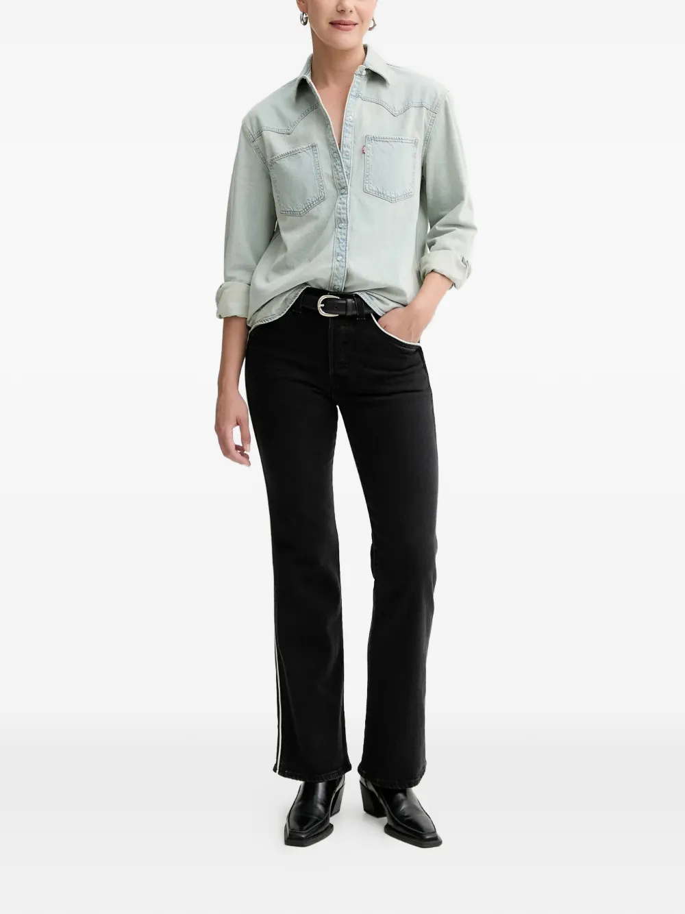  Levi's Side-stripe Jeans - Black 