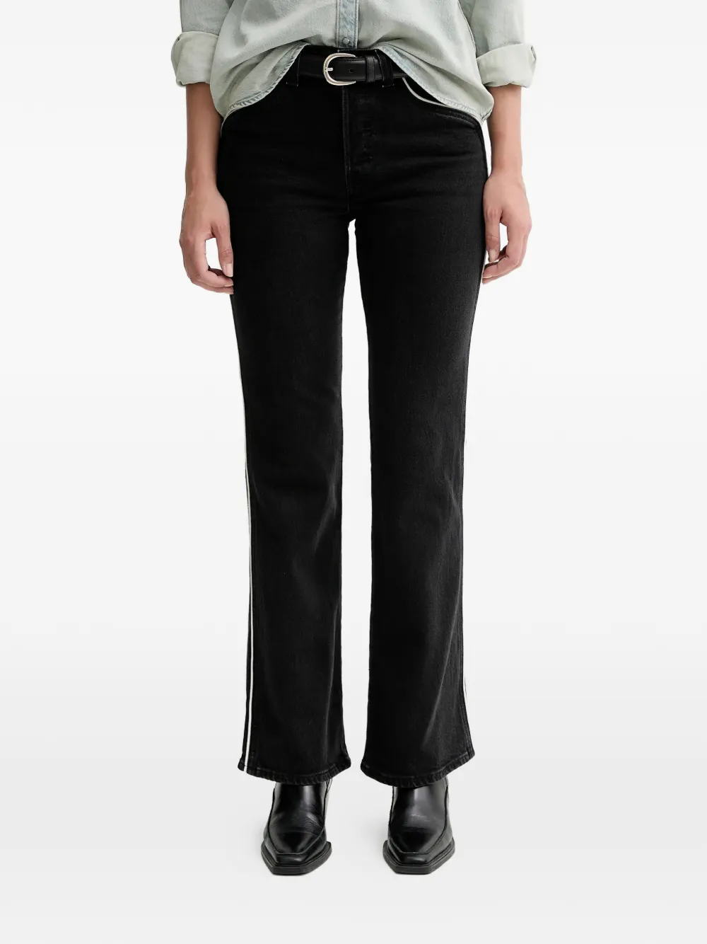 Levi's side-stripe jeans - Nero