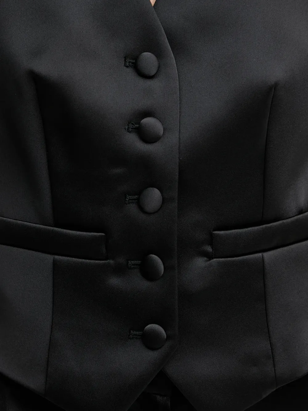 Scolaro Buttoned V-Neck Waistcoat