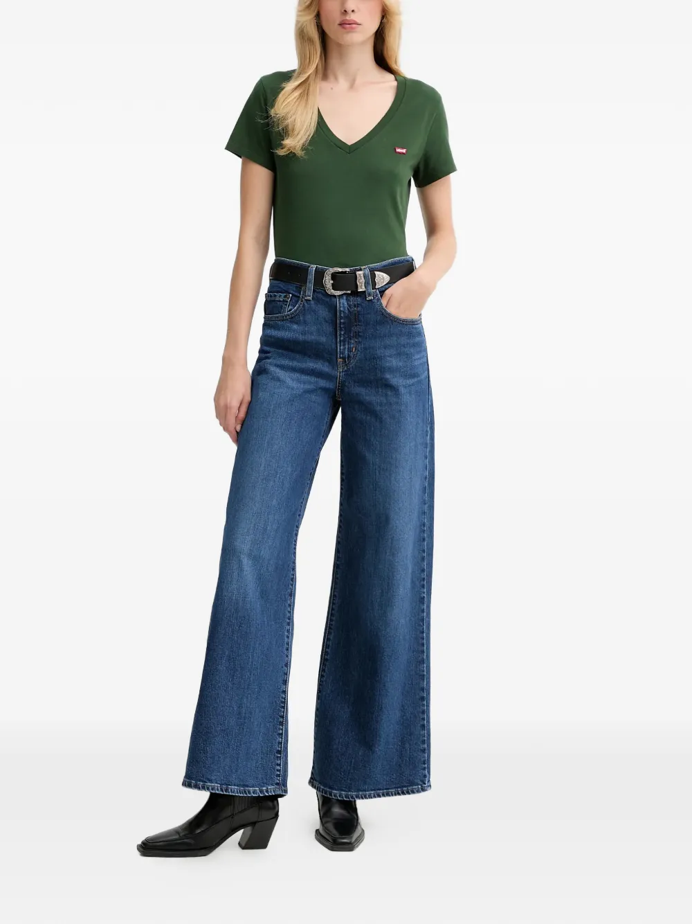 Levi's 728 jeans met opgestikte zak Blauw