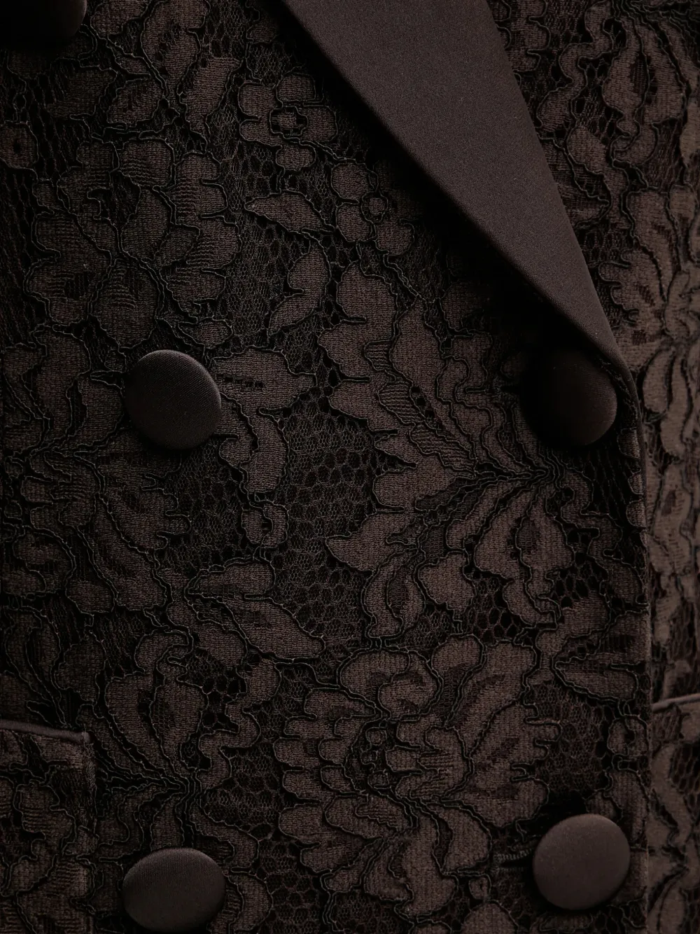 Salvo Lace Button-Fastening Blazer