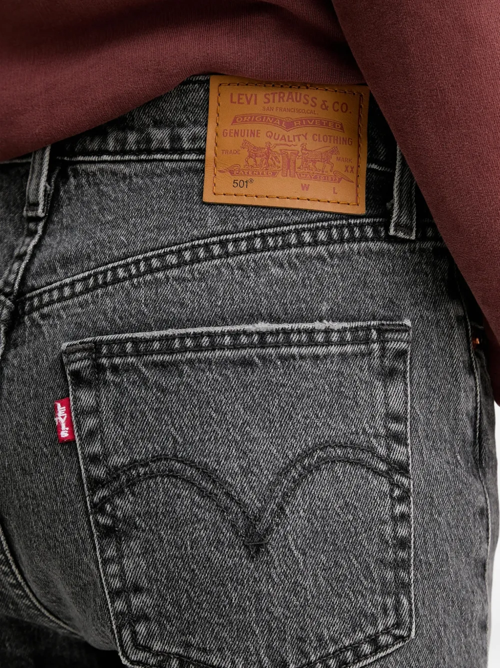 Levi's 501 jeans Grijs