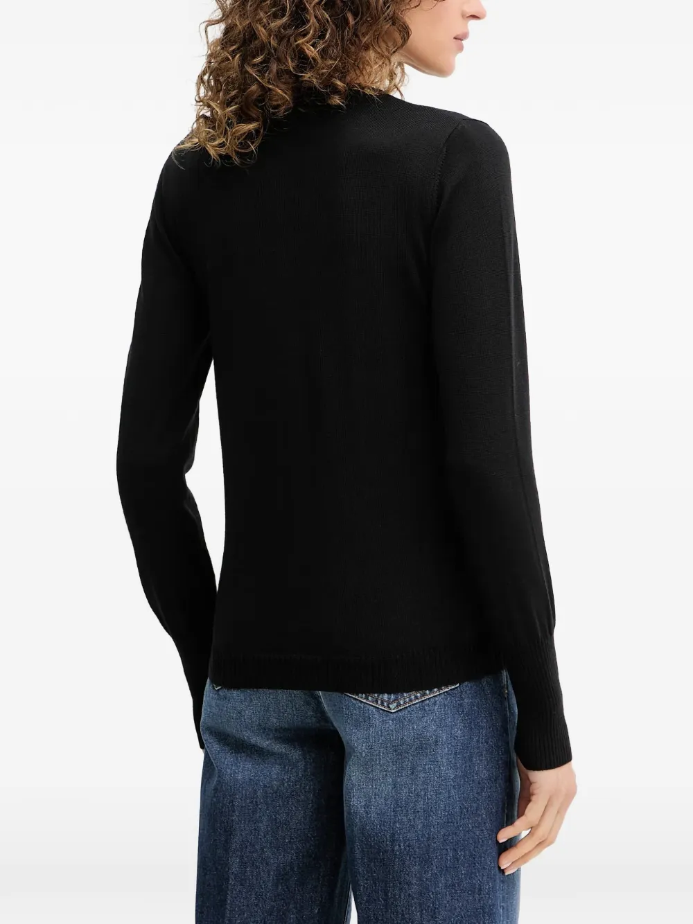  Luisa Spagnoli Long-sleeve T-shirt - Black 