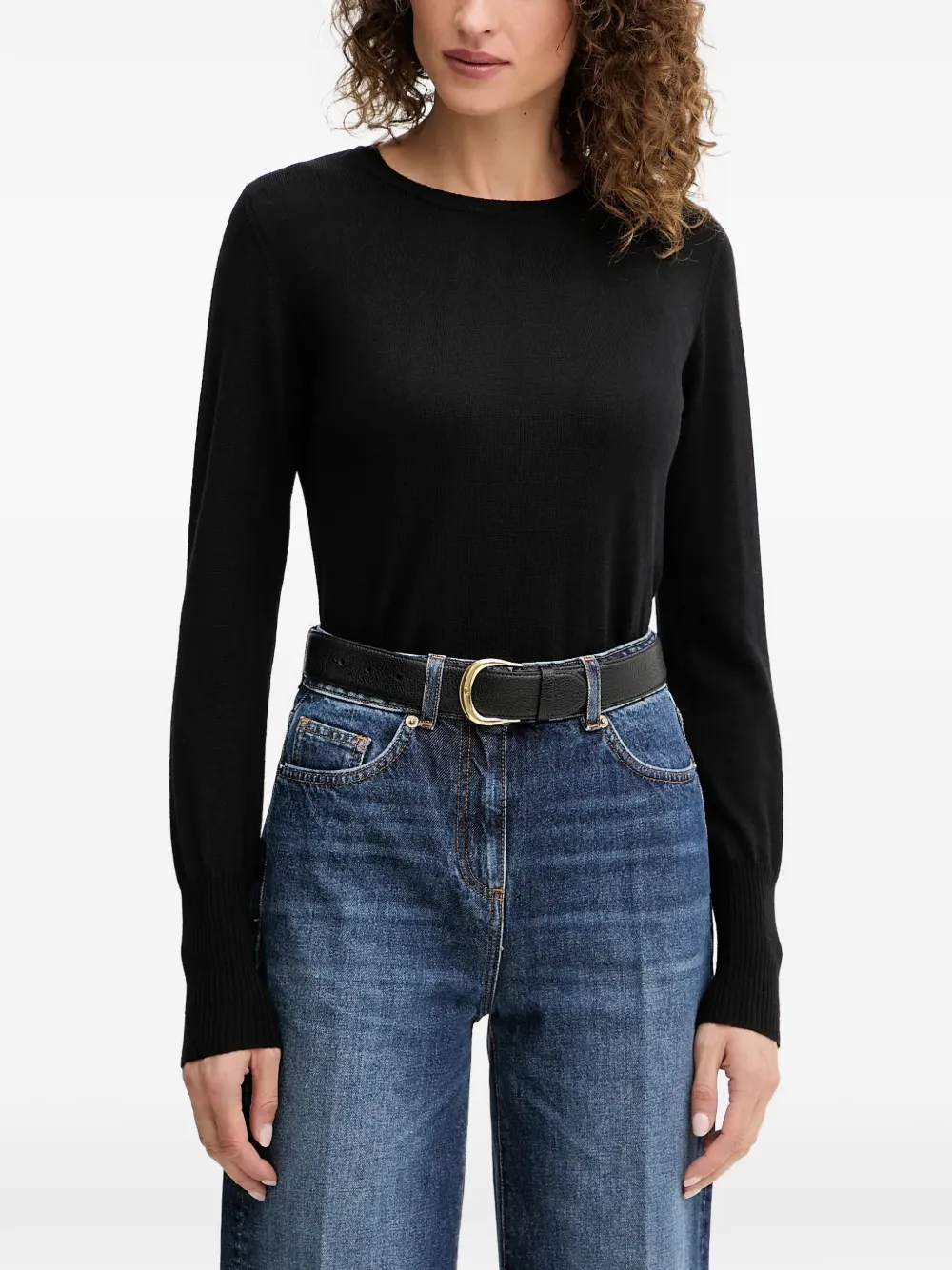 LUISA SPAGNOLI long-sleeve T-shirt - Nero