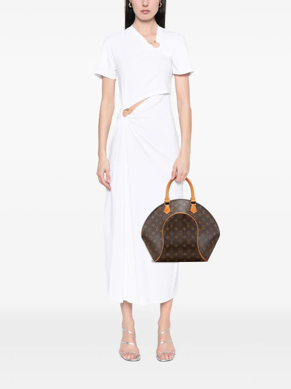 Louis Vuitton Pre-Owned 2001 Monogram Ellipse MM handbag | Pre-Owned | Image 2