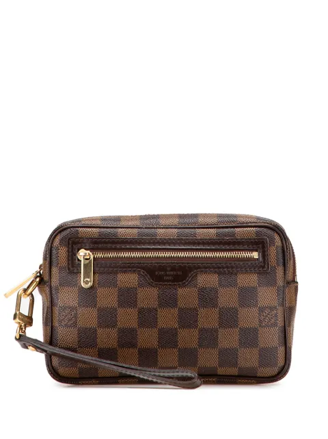 Louis Vuitton Pre-Owned 2011 Damier Ebene Pochette Billets Macao clutch bag
