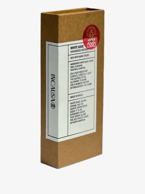 Incausa White Sage incense sticks (set of nine)